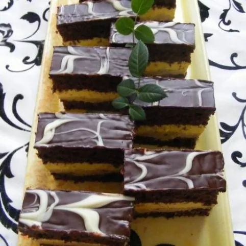 Csokis-gesztenyés szelet recept