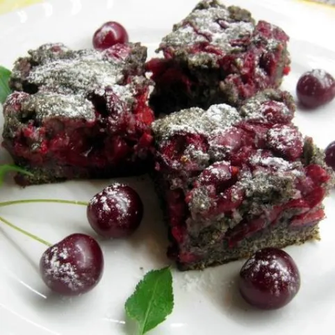 Mákos-meggyes sütemény recept