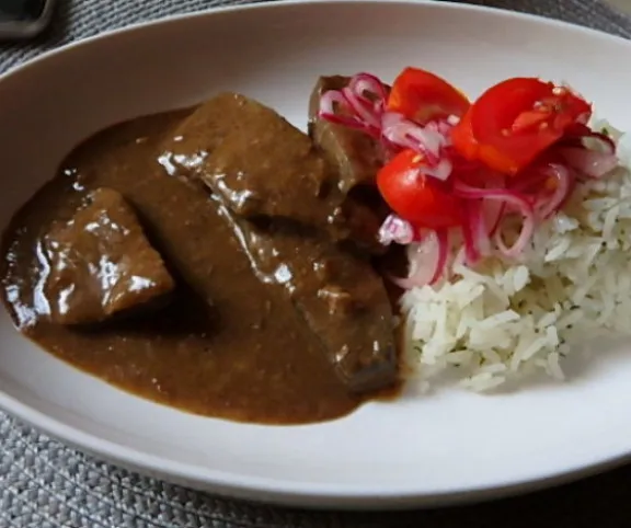 Párolt marhamáj barna mártásban recept