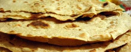 Chapati - az egyik legkedveltebb indiai kenyérféle