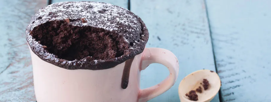 Mikrós-bögrés süti