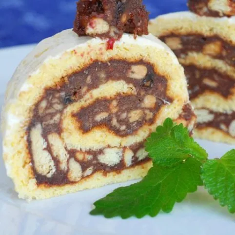  Kekszes tekercs recept