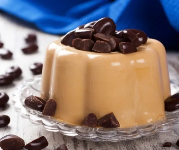 Egyszerű kávés panna cotta recept