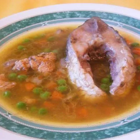 Zöldséges pontyleves recept