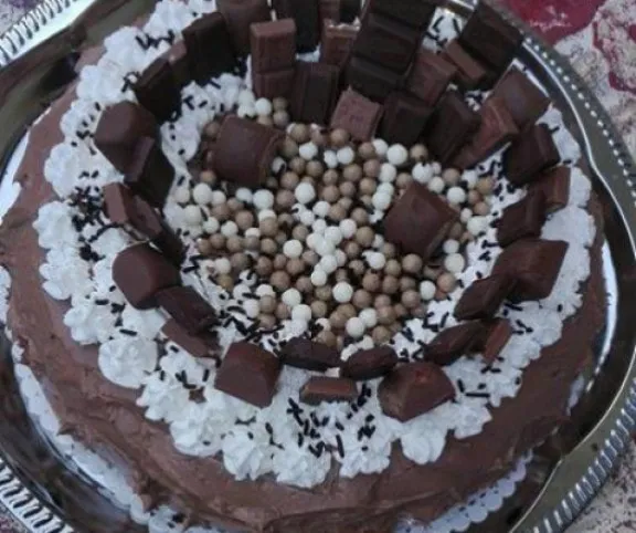 Tejszínes csokoládétorta recept