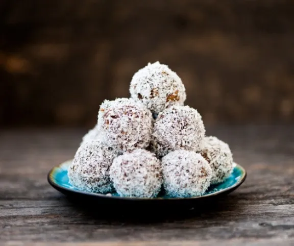Csokis-banános zabpehelygolyó recept