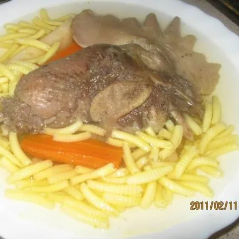Kakasleves recept