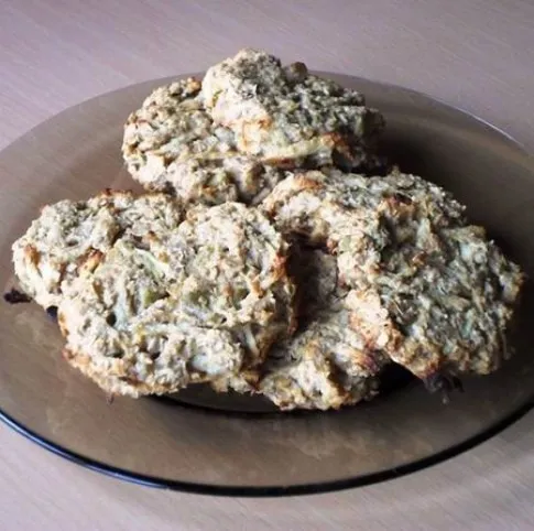 Almás zabkeksz recept