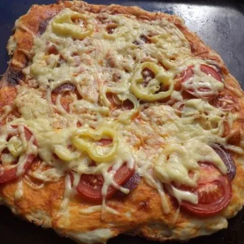 Pizza gazdagon recept