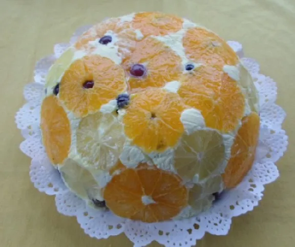 Gyümölcsös fordított torta recept