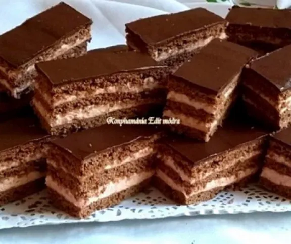 Puncsszelet (Gyöngyi szelet) recept
