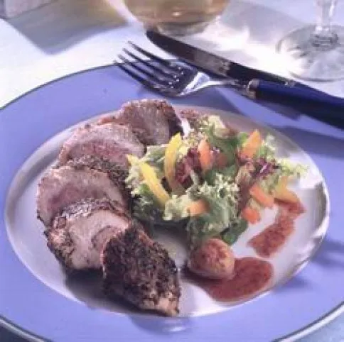 Füstölt hússal töltött csirkemell recept