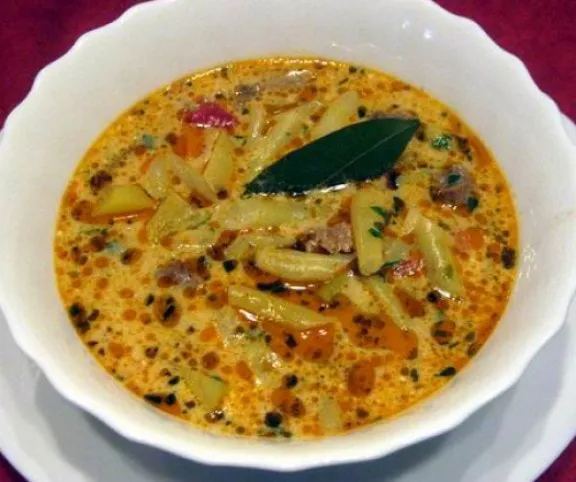 Tárkonyos palócleves recept