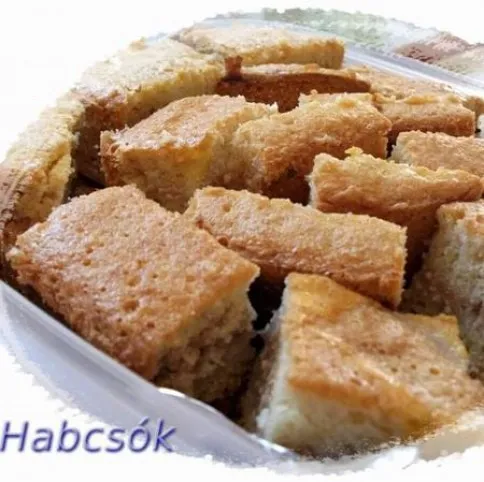 Túrós kockák recept