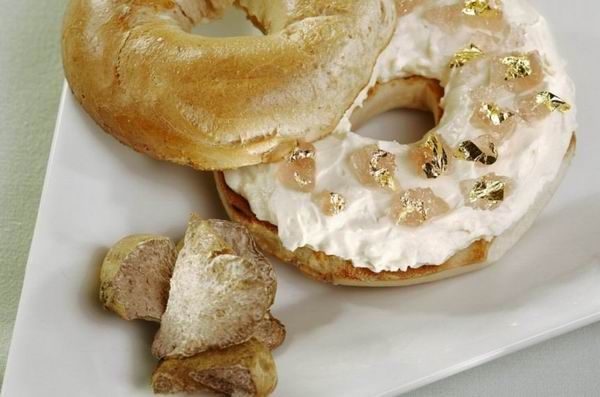 Az ezerdolláros bagel – aranyos falat