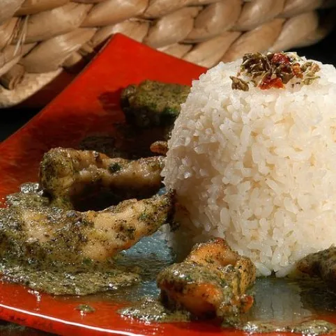 Pestós csirkemellcsíkok recept