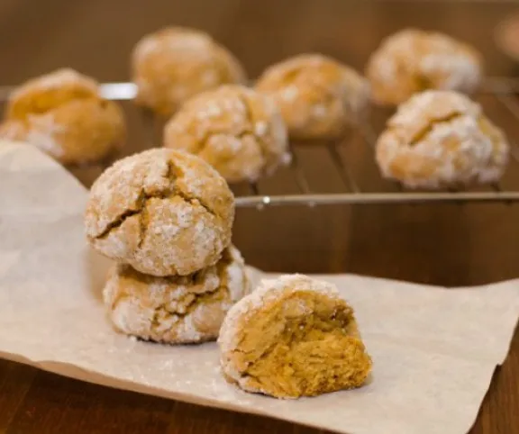 Mogyoróvajas-karamellás pöfeteg recept