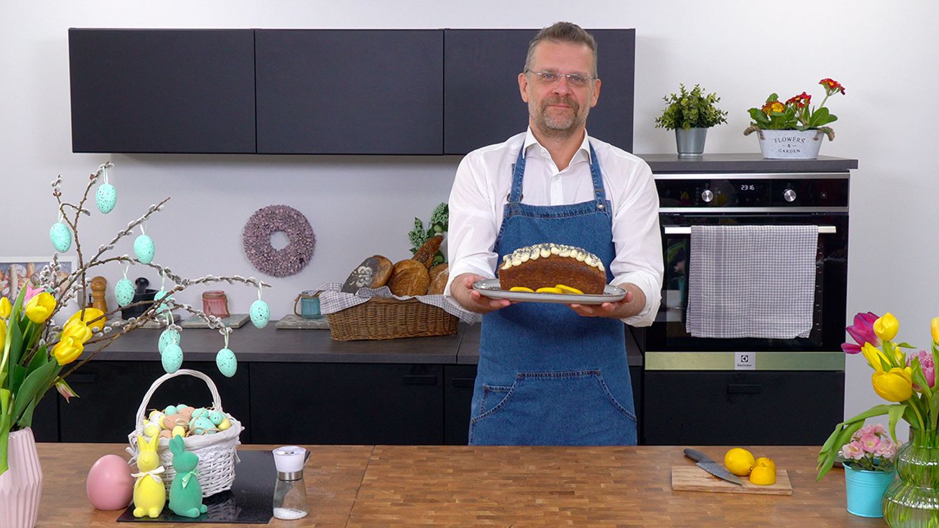 Citromos-mákos kenyértorta, ahogy Balázs pék készíti recept