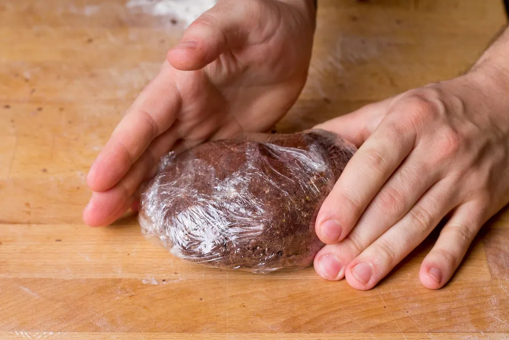 Áfonyás-csokikrémes mini torta