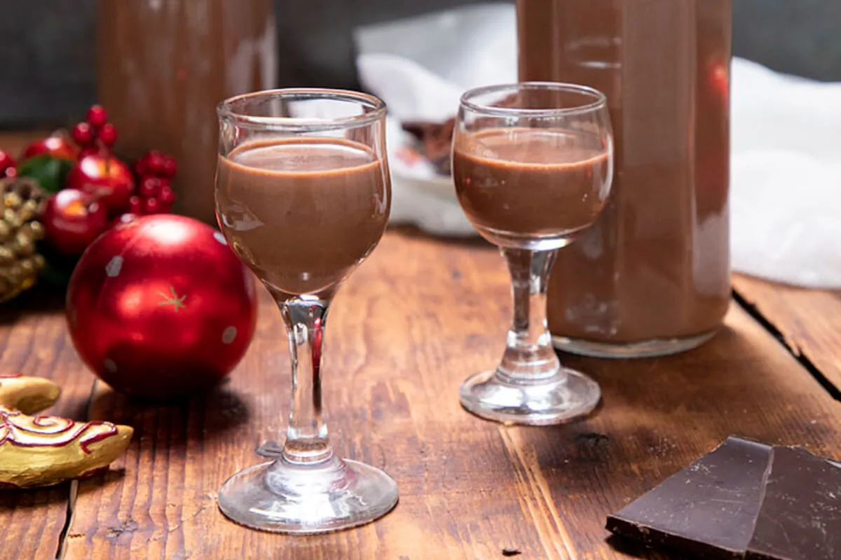 Karácsonyi csokoládélikőr recept