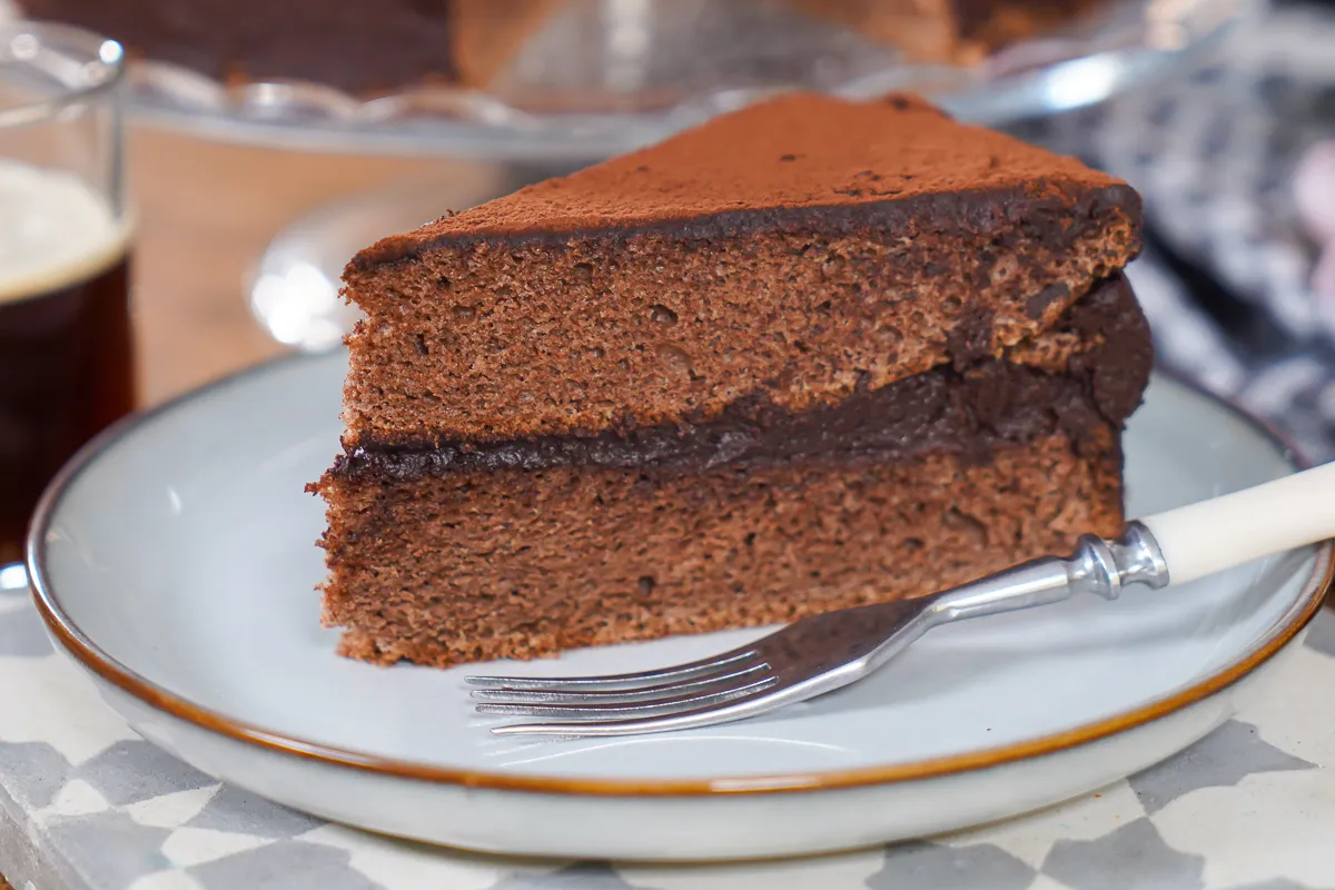 Cukormentes csokitorta recept