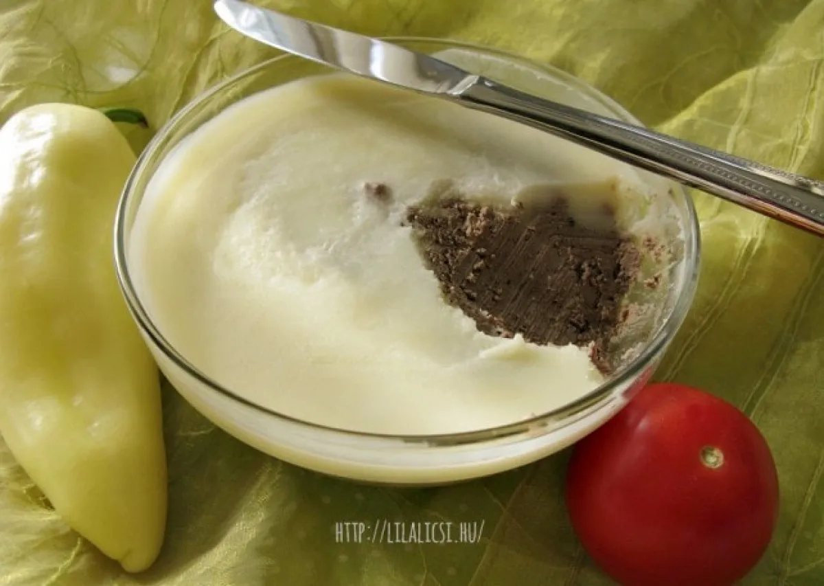 Csirkemájkrém recept