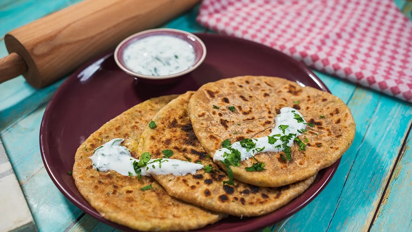 Alu paratha, a burgonyával töltött boldogságlepény