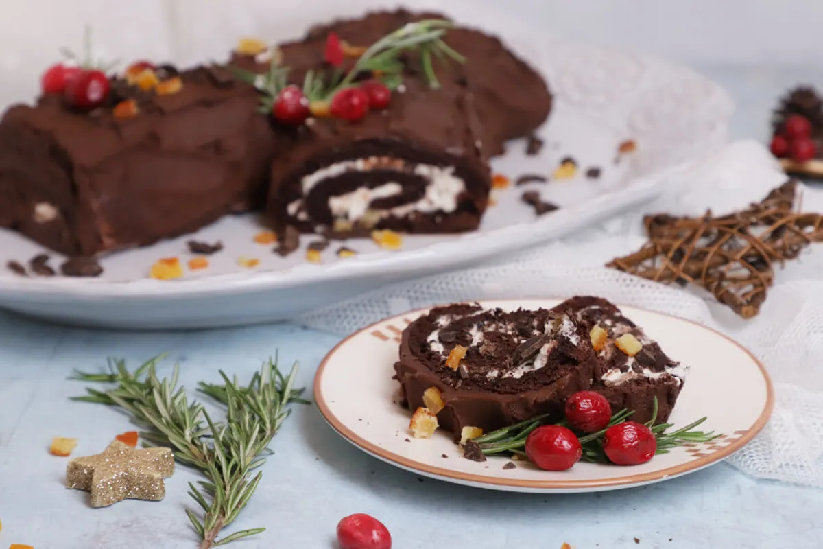 Narancsos-csokis fatörzs recept