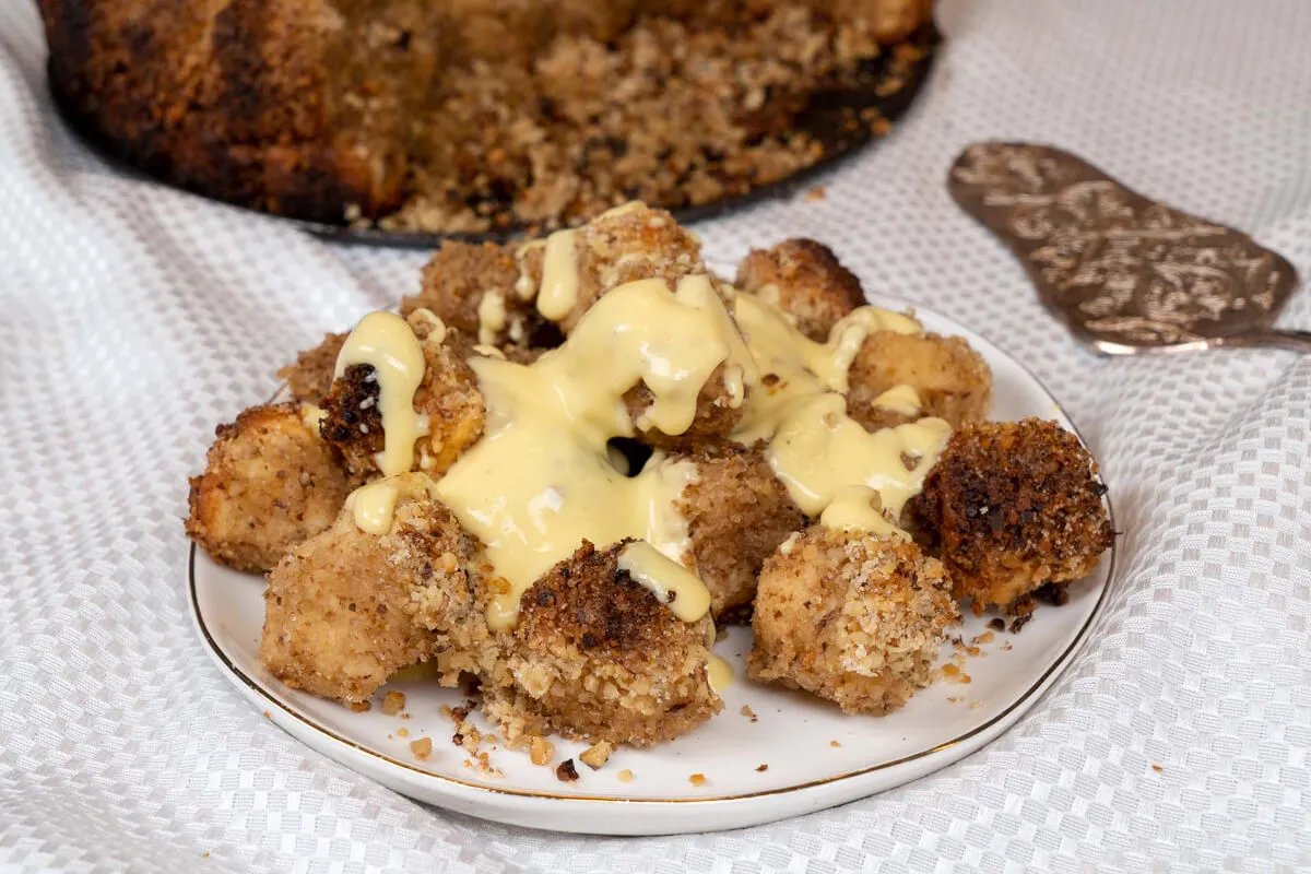 Aranygaluska vaníliasodóval recept