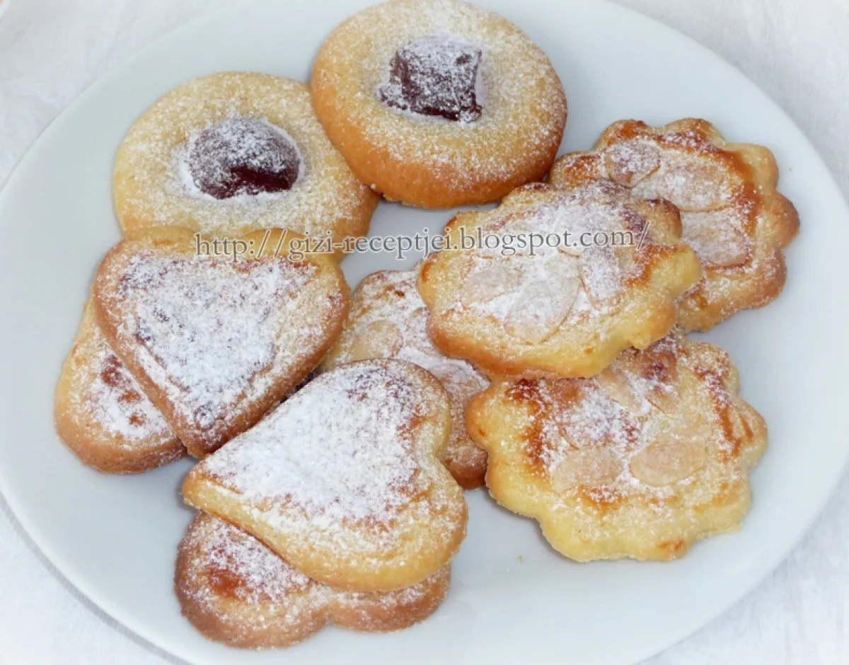 Omlós linzer (pate sablée) recept