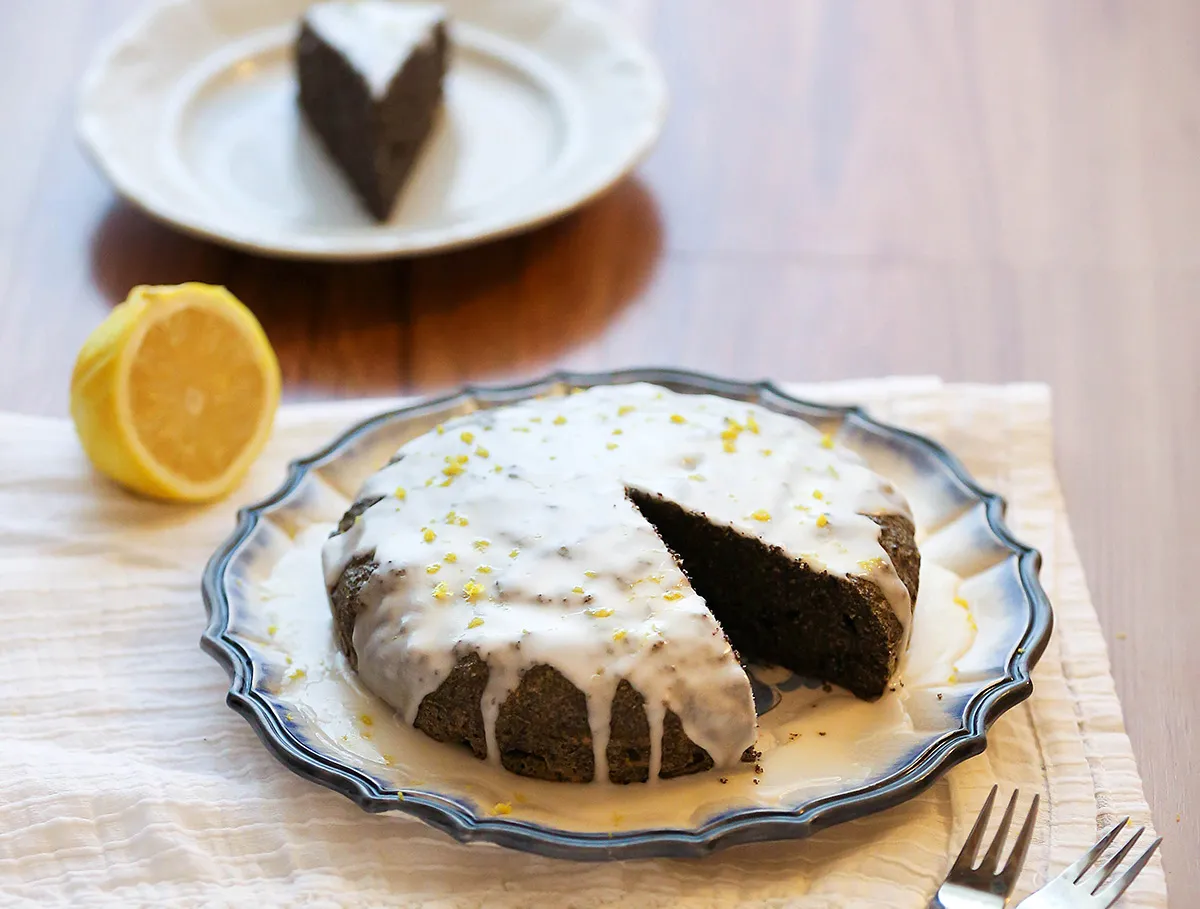 Egyszerű citromos máktorta recept