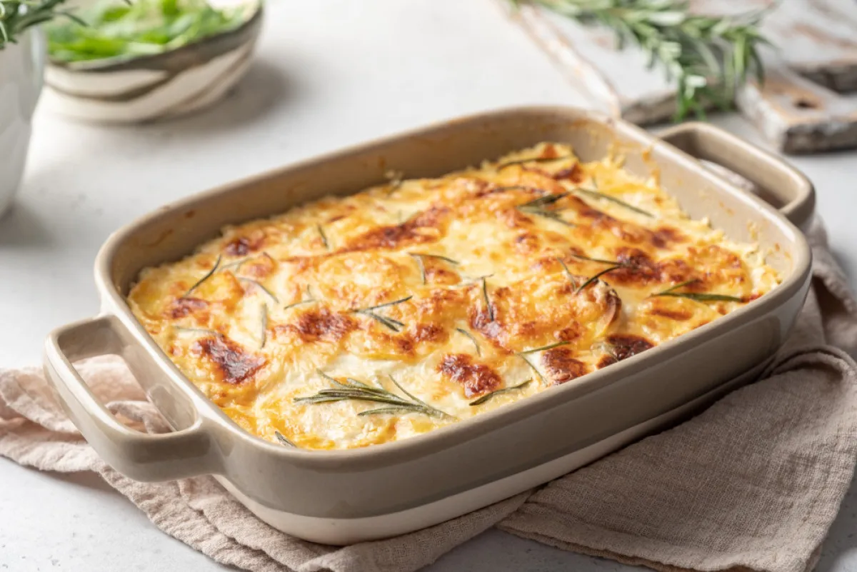 Francia rakott krumpli (tartiflette) recept