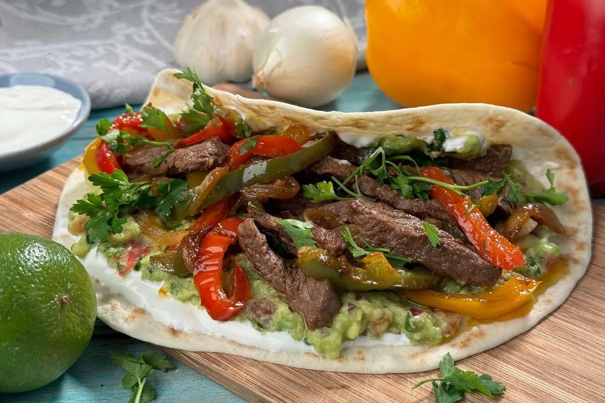 A legfinomabb fajitas recept