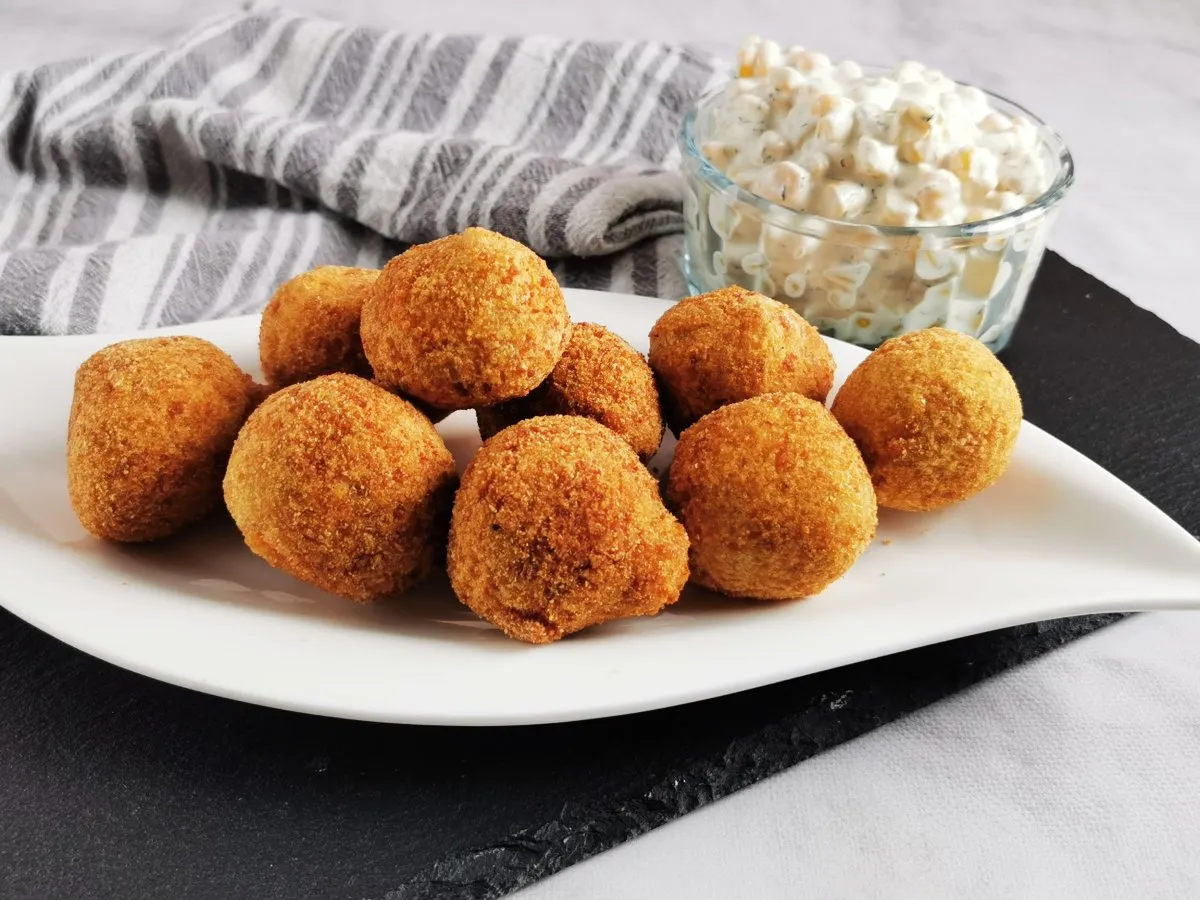 Gluténmentes sajtos zabgolyó recept