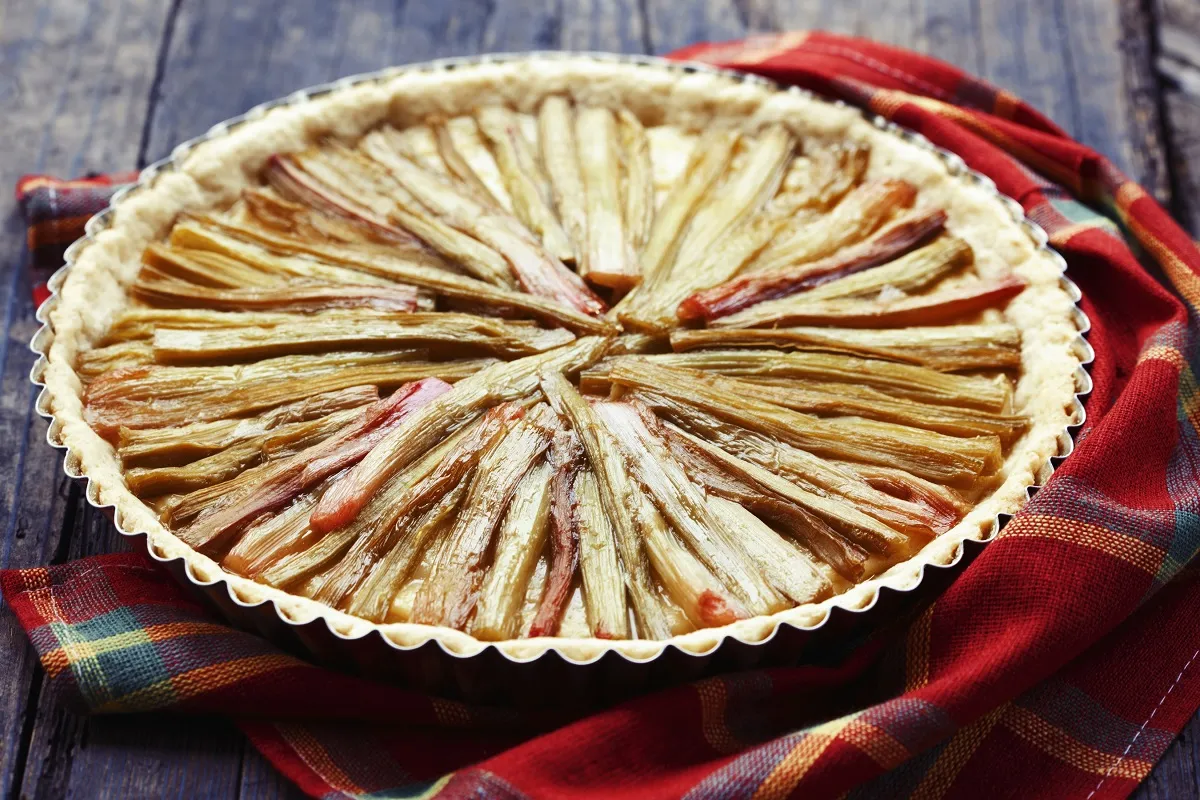 Rebarbara-torta recept