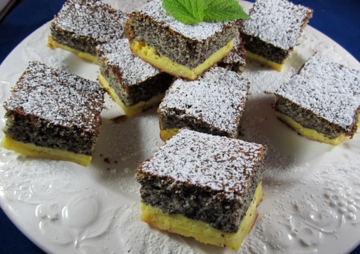 Intelligens mákos krémes (gluténmentesen) recept