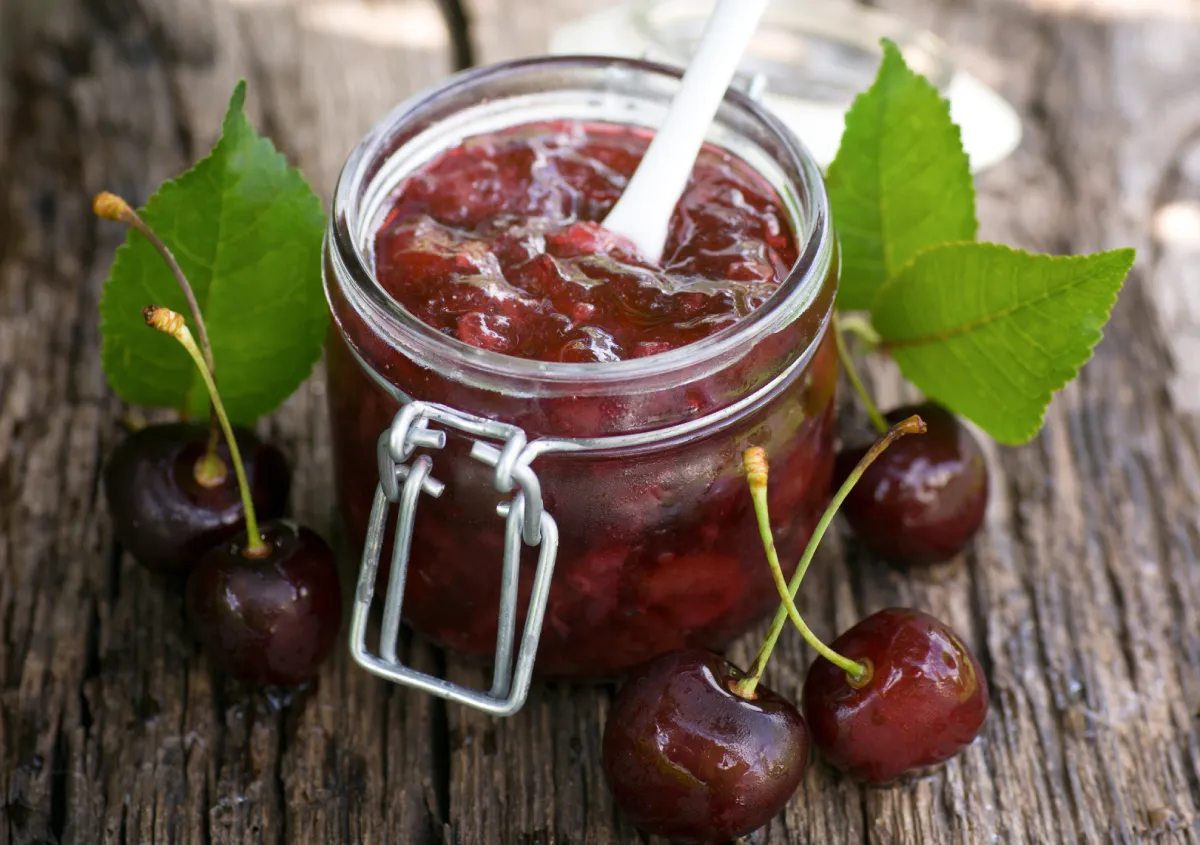 Vaníliás meggylekvár recept