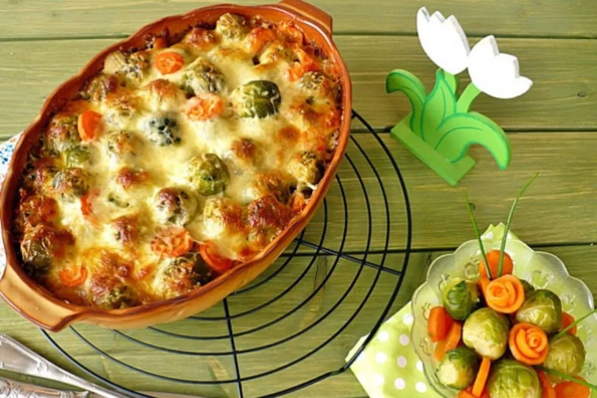 Tavaszi csirkés rakottas recept