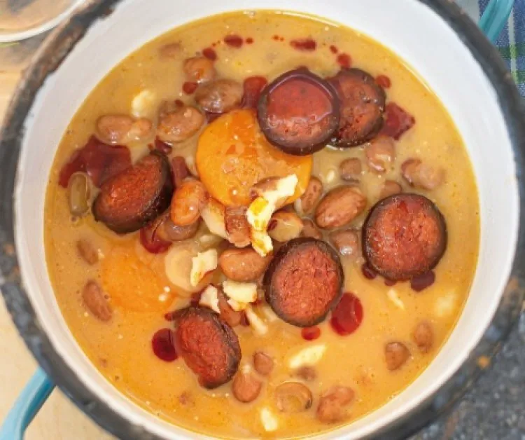 Savanyú bableves recept