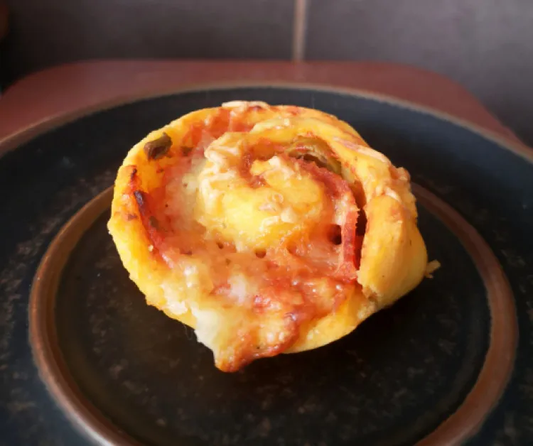 Pizzás csiga gluténmentesen recept