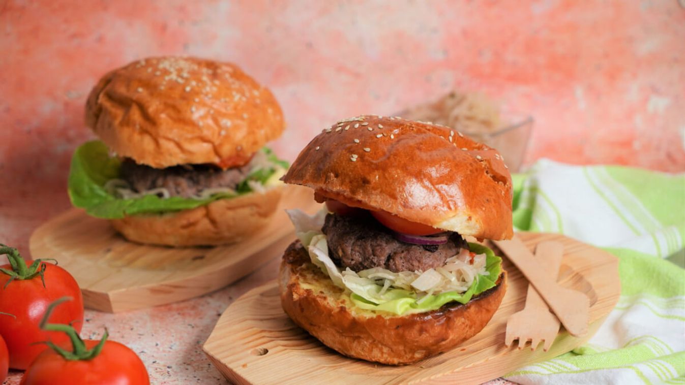 Házi retró hamburger recept