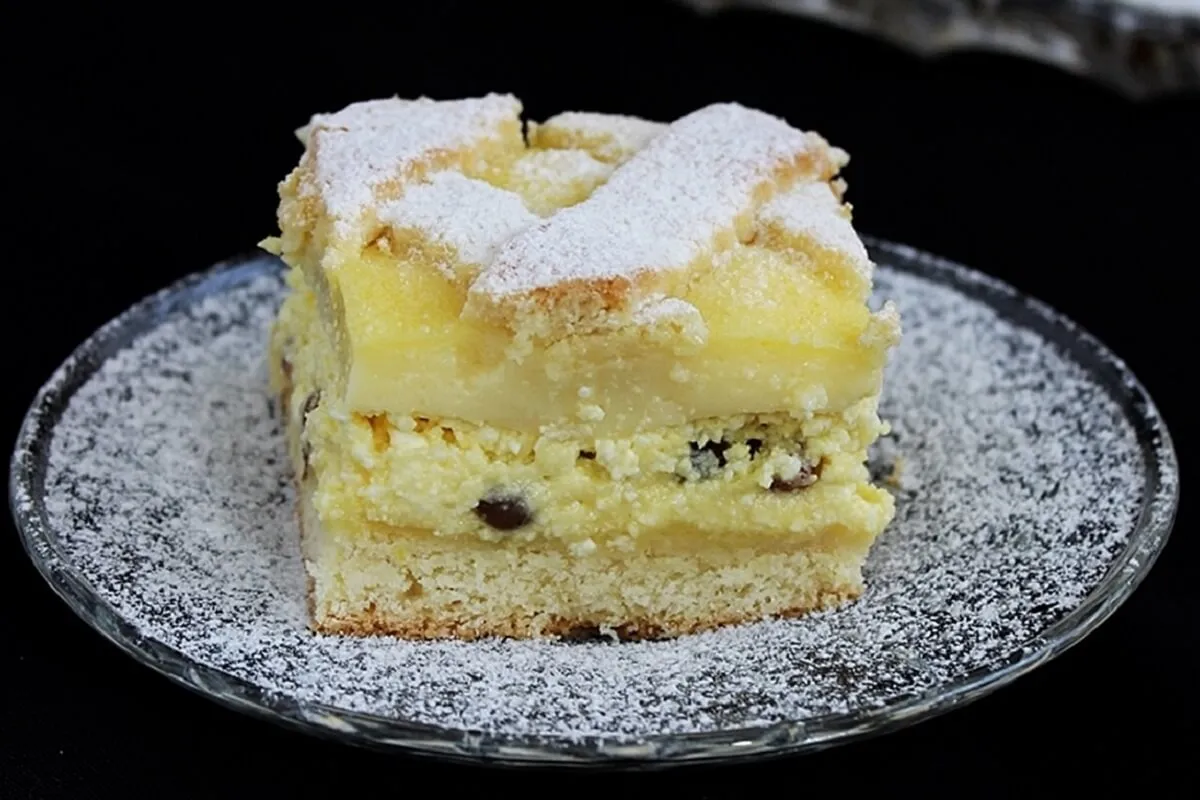 Pudingos-túrós pite recept
