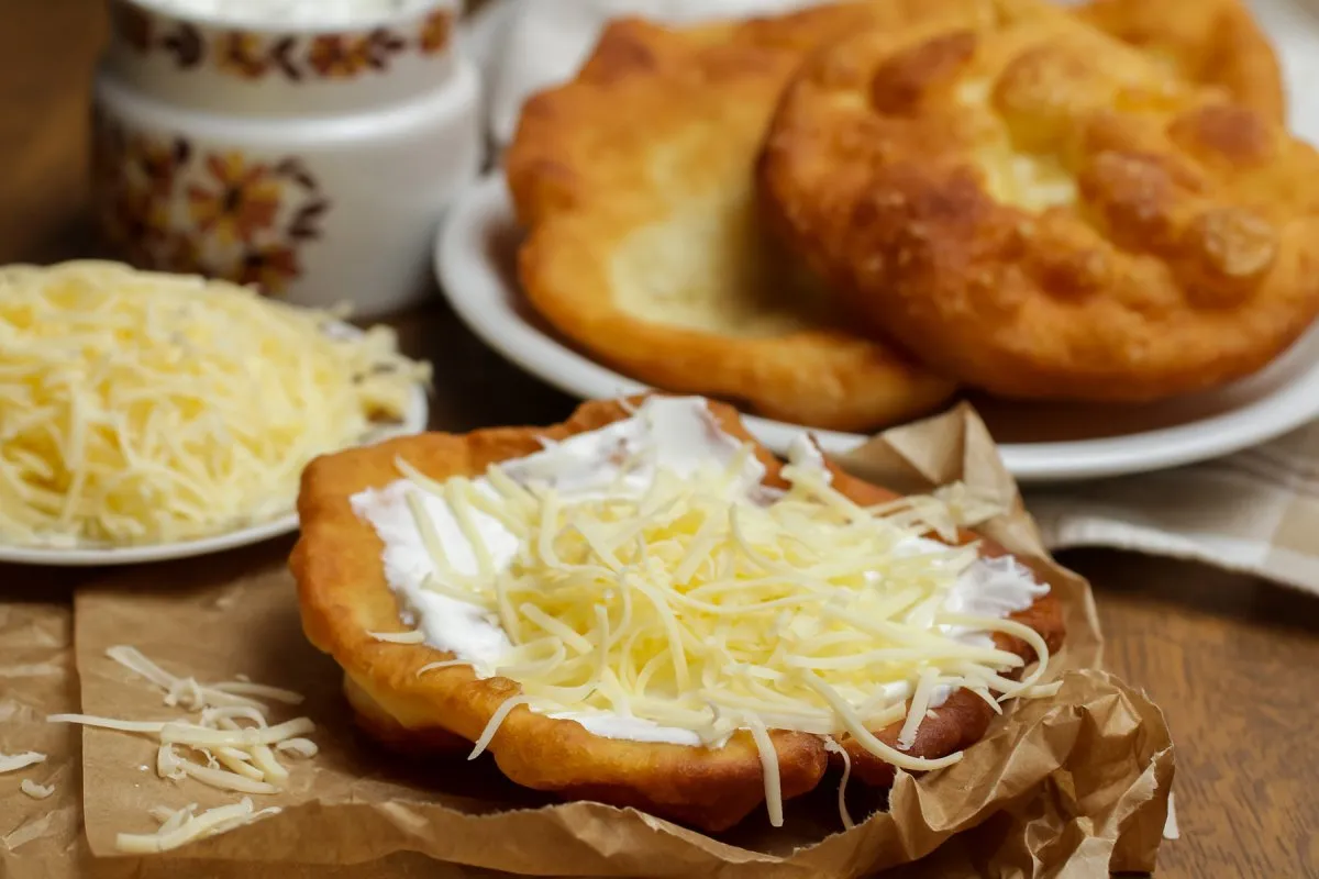 Hűtős kefires lángos recept