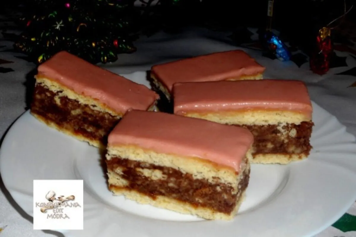 Békebeli puncsszelet recept