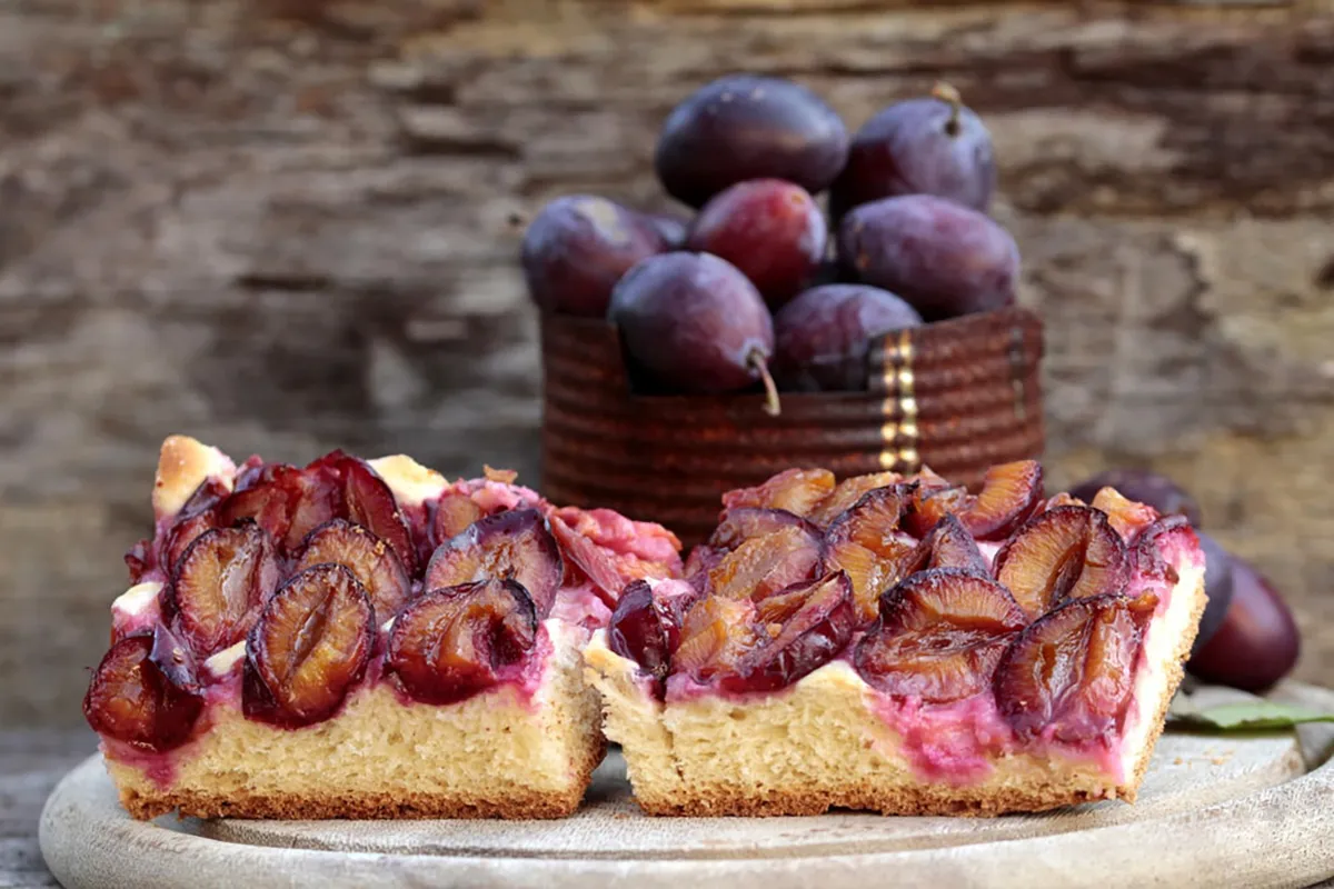 Szilvás pite íróval recept