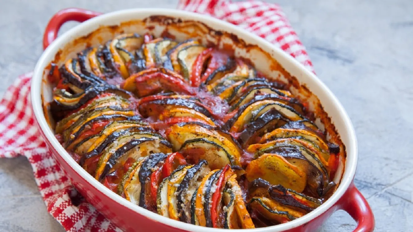 Gratinírozott ratatouille