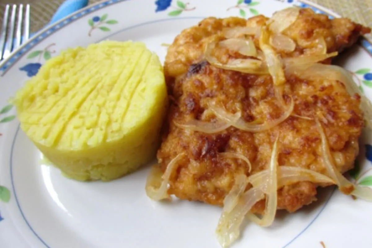 Fordított rántott hús  recept