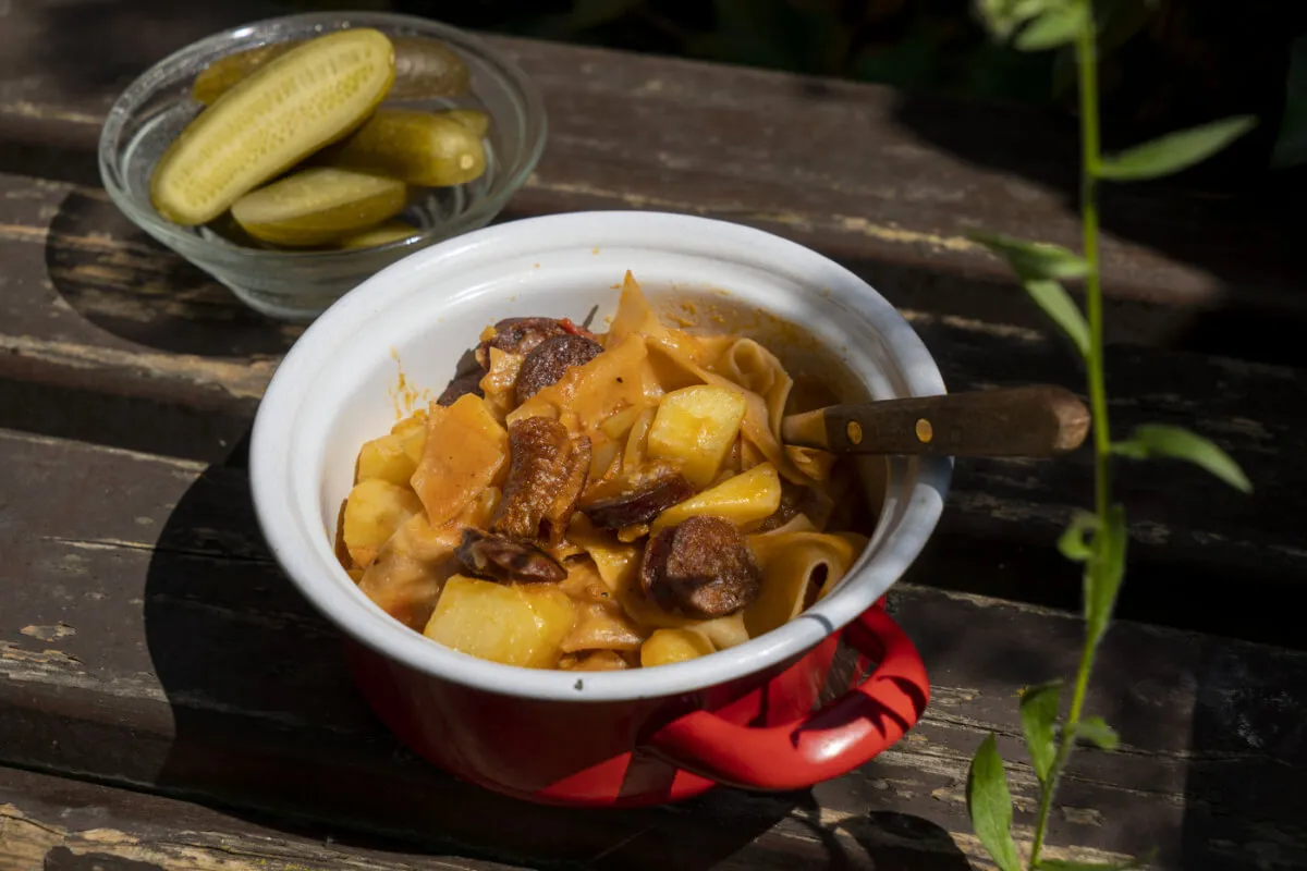 Slambuc bográcsban egyszerűen recept