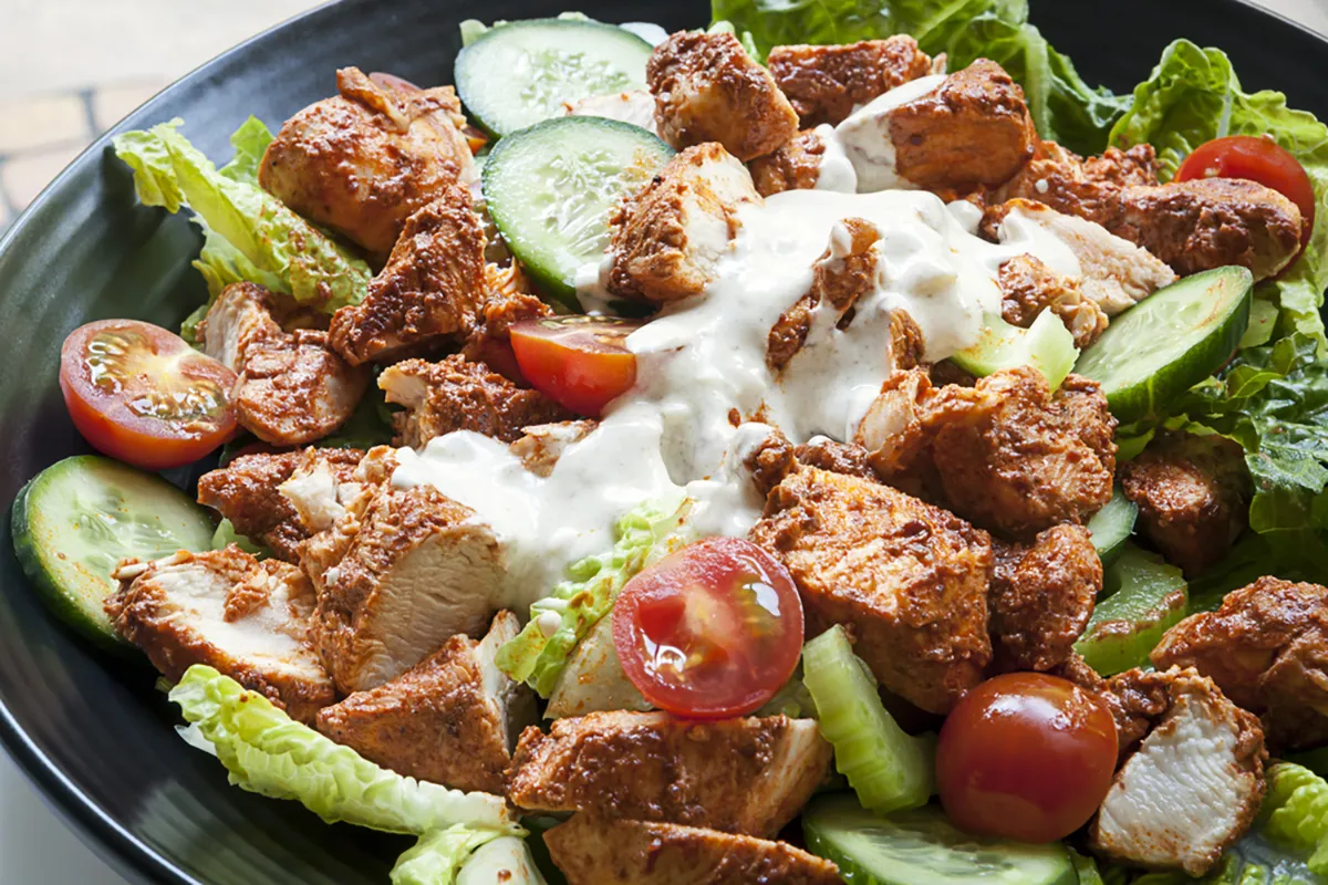 Joghurtos csirkemellsaláta recept
