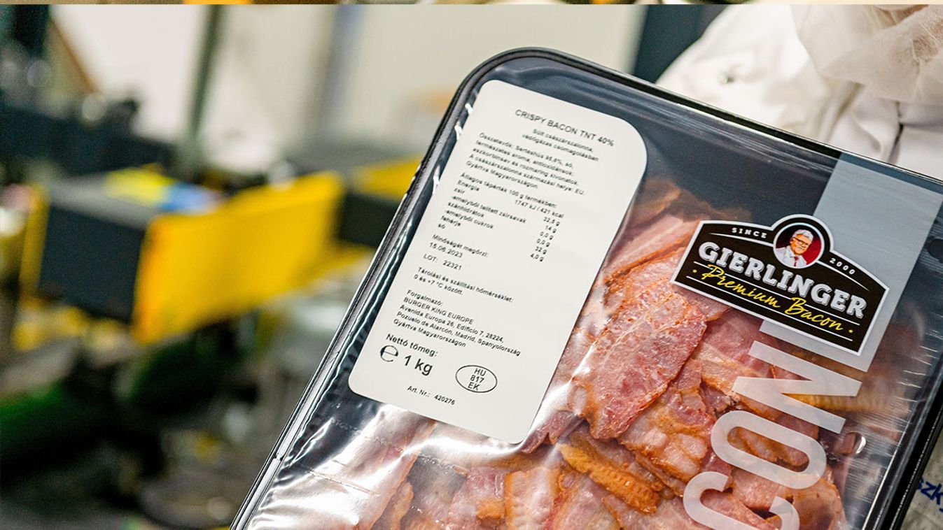 Gierlinger bacon gyár Tamási Hús Kft.